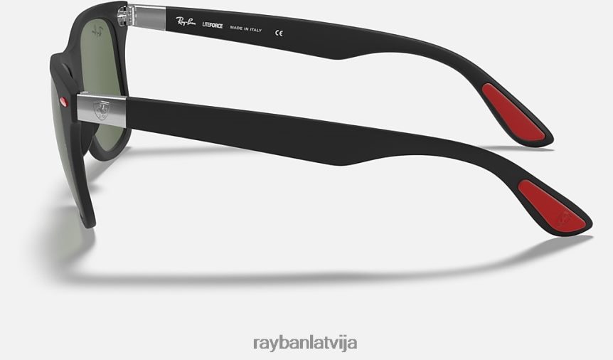 rb4195m scuderia ferrari kolekcija matēts melns/zaļš F0L86X1077 vīriešiem Ray-Ban saulesbrilles
