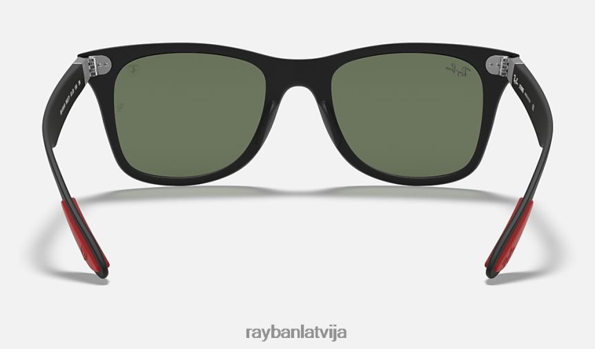 rb4195m scuderia ferrari kolekcija matēts melns/zaļš F0L86X1077 vīriešiem Ray-Ban saulesbrilles