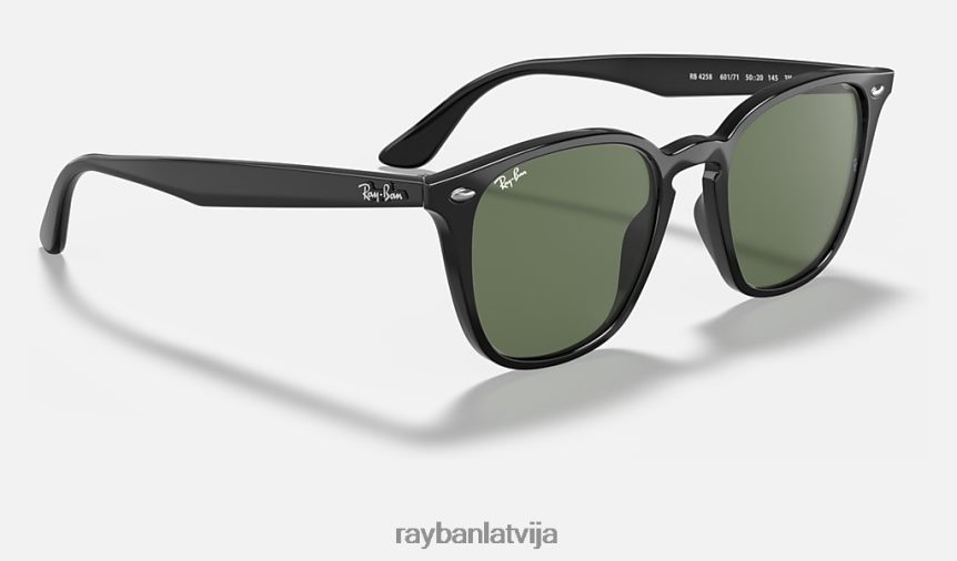 rb4258 pulēta melna/zaļa F0L86X861 vīriešiem Ray-Ban saulesbrilles
