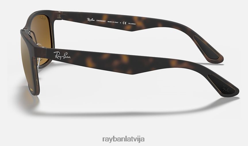 rb4263 krāsa matēta havanna/bronza F0L86X866 vīriešiem Ray-Ban saulesbrilles