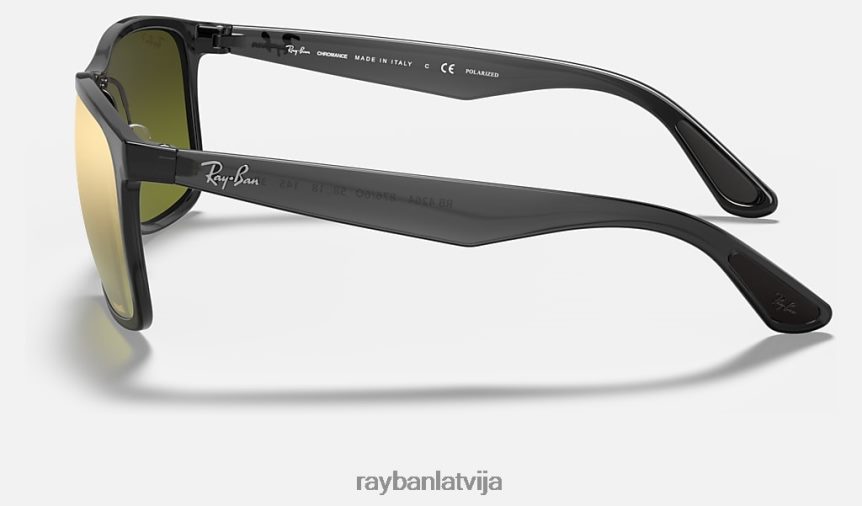 rb4264 krāsa pulēta pelēka/zaļa F0L86X667 vīriešiem Ray-Ban saulesbrilles