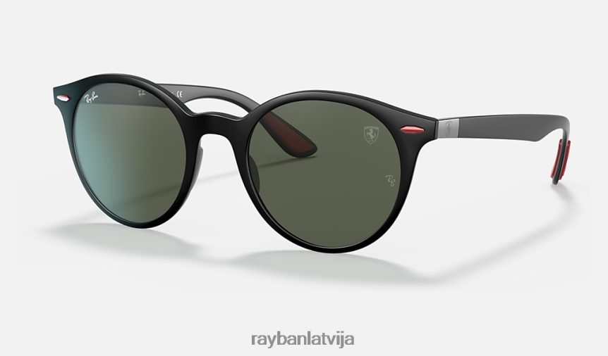 rb4296m scuderia ferrari kolekcija matēts melns/zaļš F0L86X1141 vīriešiem Ray-Ban saulesbrilles