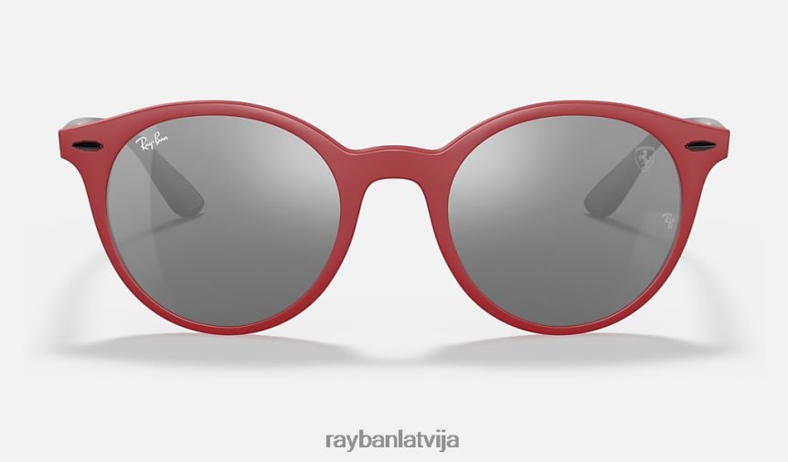 rb4296m scuderia ferrari kolekcija matēts sarkans/pelēks F0L86X1139 vīriešiem Ray-Ban saulesbrilles