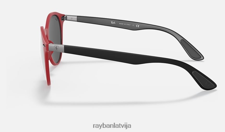rb4296m scuderia ferrari kolekcija matēts sarkans/pelēks F0L86X1139 vīriešiem Ray-Ban saulesbrilles