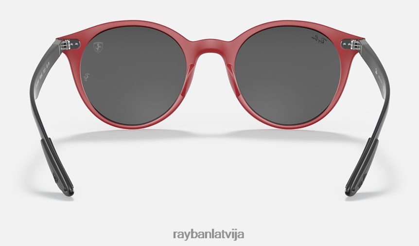 rb4296m scuderia ferrari kolekcija matēts sarkans/pelēks F0L86X1139 vīriešiem Ray-Ban saulesbrilles