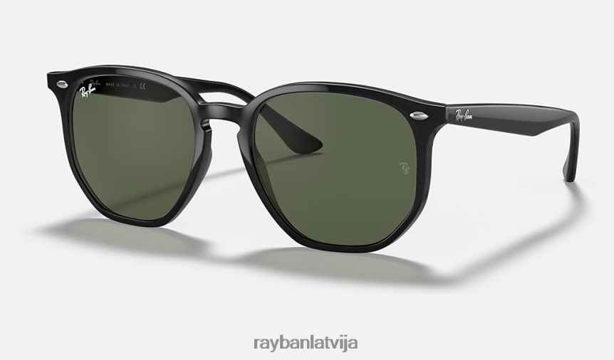 rb4306 pulēta melna/zaļa F0L86X644 vīriešiem Ray-Ban saulesbrilles