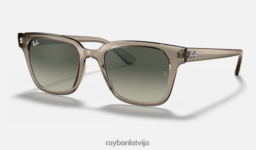 rb4323 pulēta caurspīdīga pelēka/pelēka F0L86X846 vīriešiem Ray-Ban saulesbrilles