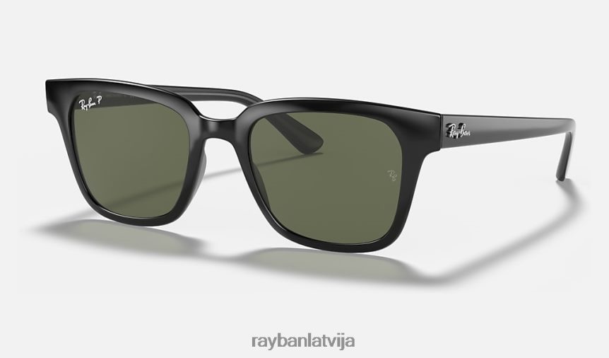 rb4323 pulēta melna/zaļa F0L86X842 vīriešiem Ray-Ban saulesbrilles