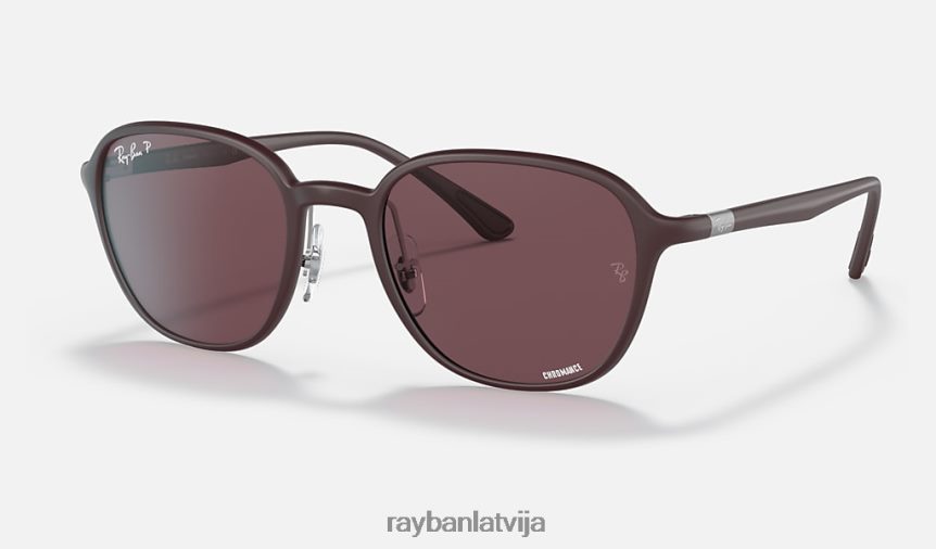 rb4341 kanālu krāsa matēta violeta/violeta F0L86X1273 vīriešiem Ray-Ban saulesbrilles