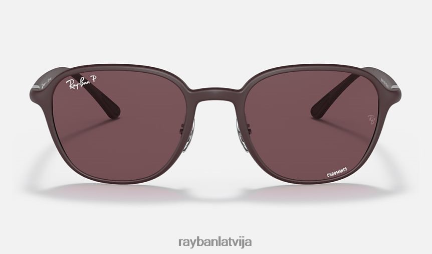 rb4341 kanālu krāsa matēta violeta/violeta F0L86X1273 vīriešiem Ray-Ban saulesbrilles