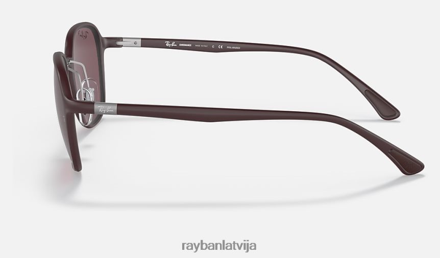 rb4341 kanālu krāsa matēta violeta/violeta F0L86X1273 vīriešiem Ray-Ban saulesbrilles