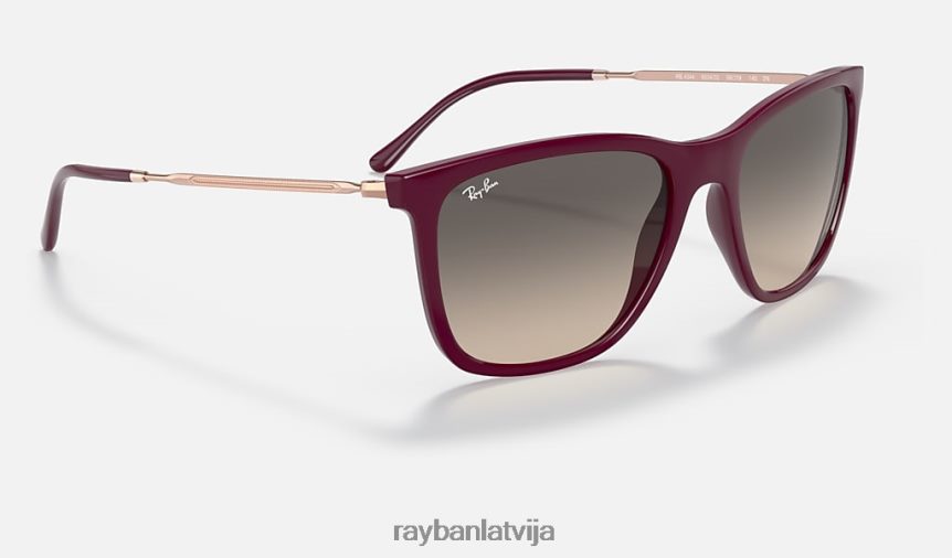 rb4344 pulēta sarkana/gaiši pelēka F0L86X1016 vīriešiem Ray-Ban saulesbrilles