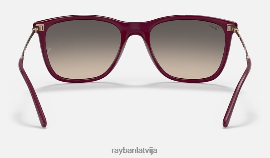 rb4344 pulēta sarkana/gaiši pelēka F0L86X1016 vīriešiem Ray-Ban saulesbrilles