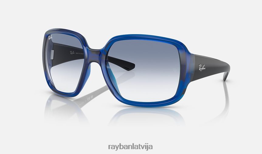 rb4347 pulēta caurspīdīga zila/zila F0L86X940 vīriešiem Ray-Ban saulesbrilles