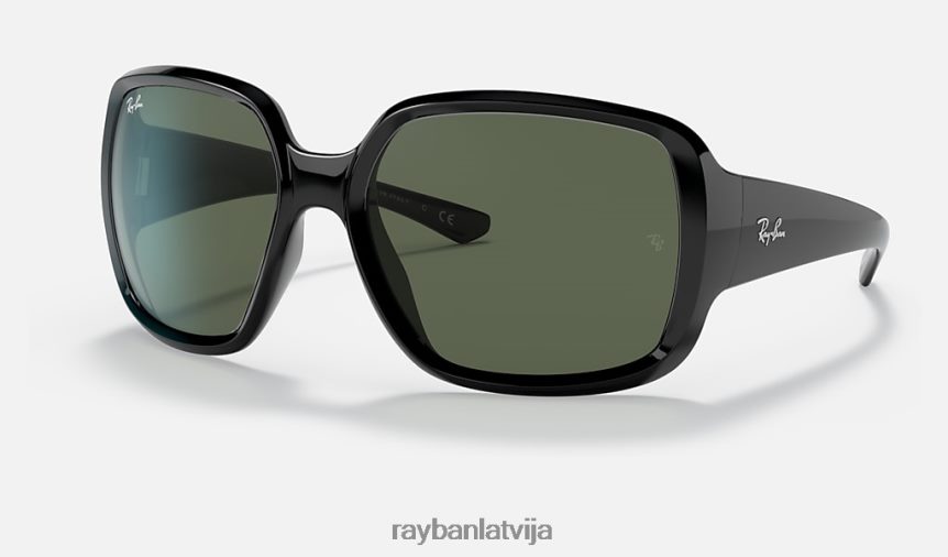 rb4347 pulēta melna/zaļa F0L86X939 vīriešiem Ray-Ban saulesbrilles