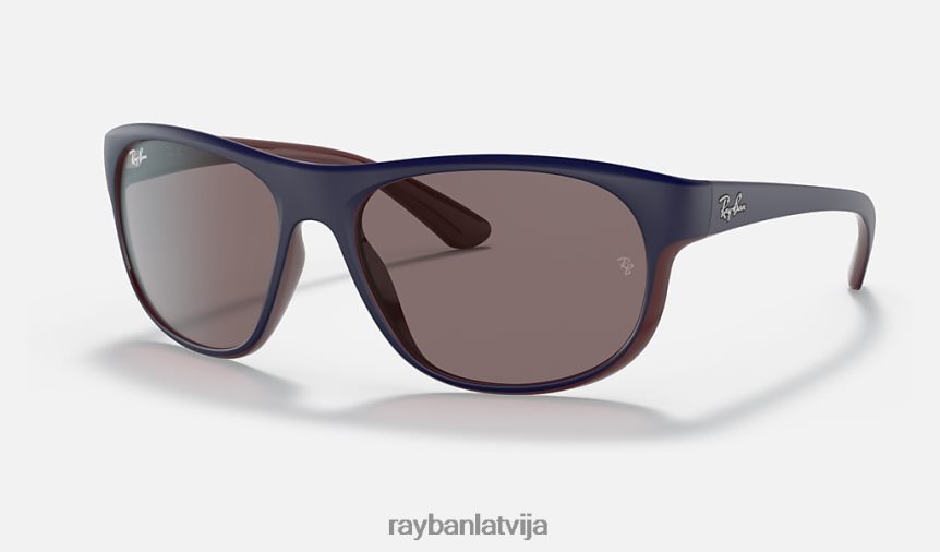 rb4351 matēts zils/violets F0L86X1293 vīriešiem Ray-Ban saulesbrilles