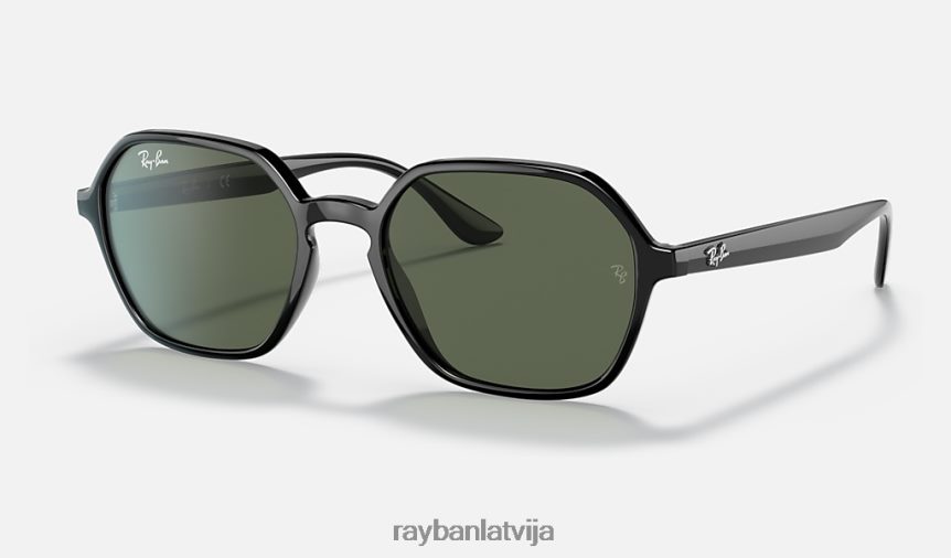 rb4361 pulēta melna/zaļa F0L86X1312 vīriešiem Ray-Ban saulesbrilles