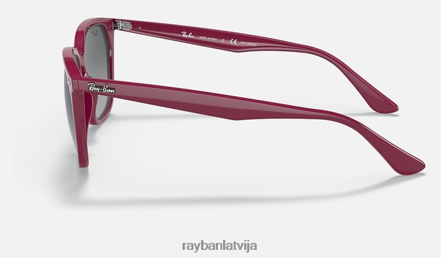 rb4362 pulēta bordo/pelēka F0L86X1304 vīriešiem Ray-Ban saulesbrilles