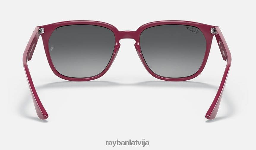 rb4362 pulēta bordo/pelēka F0L86X1304 vīriešiem Ray-Ban saulesbrilles