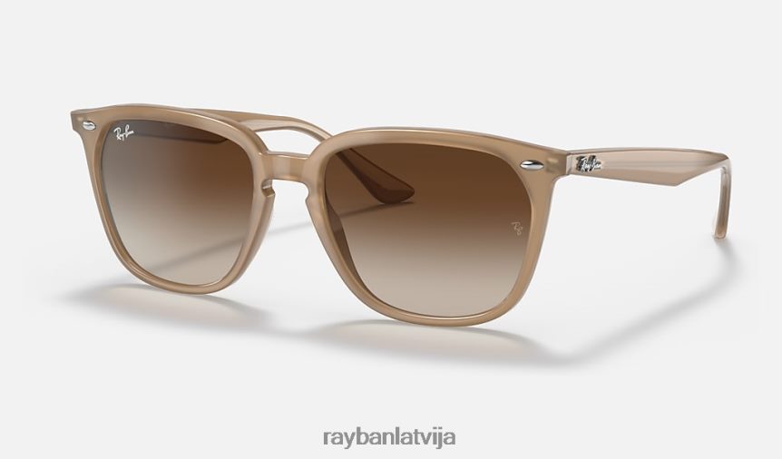 rb4362 pulēta gaiši brūna/brūna F0L86X1297 vīriešiem Ray-Ban saulesbrilles