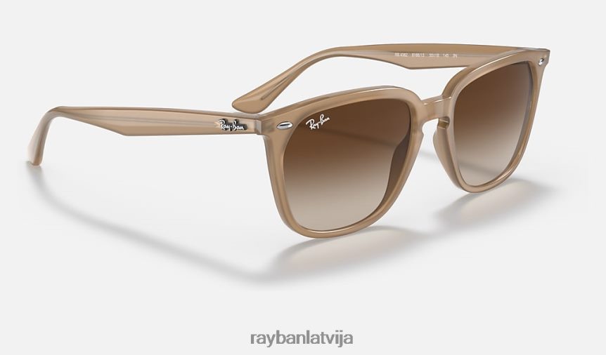 rb4362 pulēta gaiši brūna/brūna F0L86X1297 vīriešiem Ray-Ban saulesbrilles