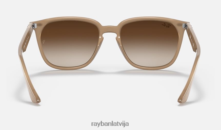 rb4362 pulēta gaiši brūna/brūna F0L86X1297 vīriešiem Ray-Ban saulesbrilles