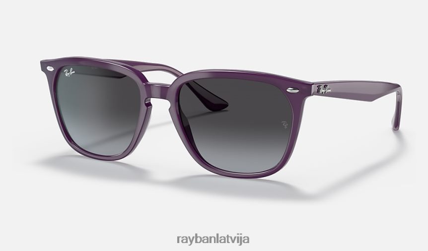 rb4362 pulēta violeta/pelēka F0L86X1302 vīriešiem Ray-Ban saulesbrilles