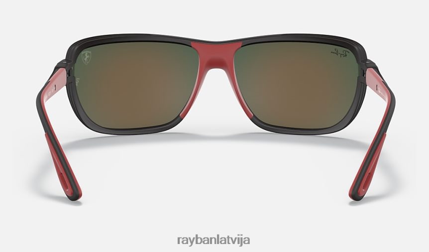 rb4365m scuderia ferrari kolekcija matēts melns/sarkans F0L86X1209 vīriešiem Ray-Ban saulesbrilles