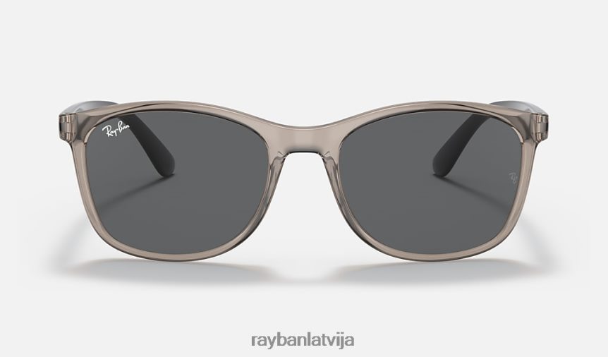 rb4374 pulēta caurspīdīga pelēka/pelēka F0L86X1442 vīriešiem Ray-Ban saulesbrilles