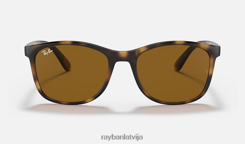 rb4374 pulēta havana/brūns F0L86X1438 vīriešiem Ray-Ban saulesbrilles