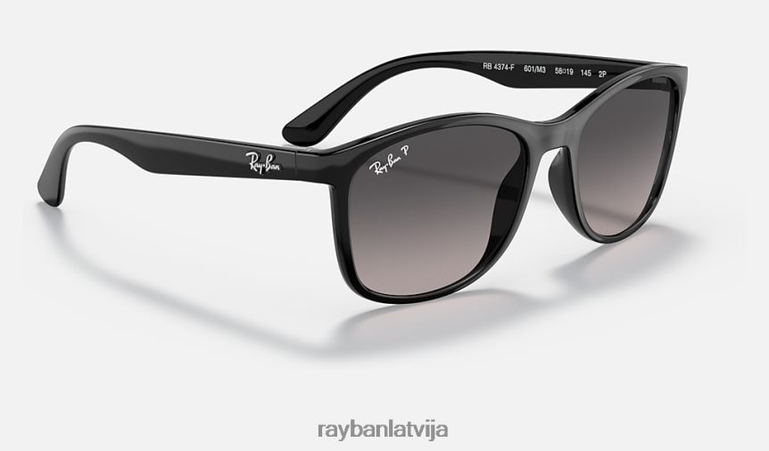 rb4374 pulēta melna/pelēka F0L86X1441 vīriešiem Ray-Ban saulesbrilles