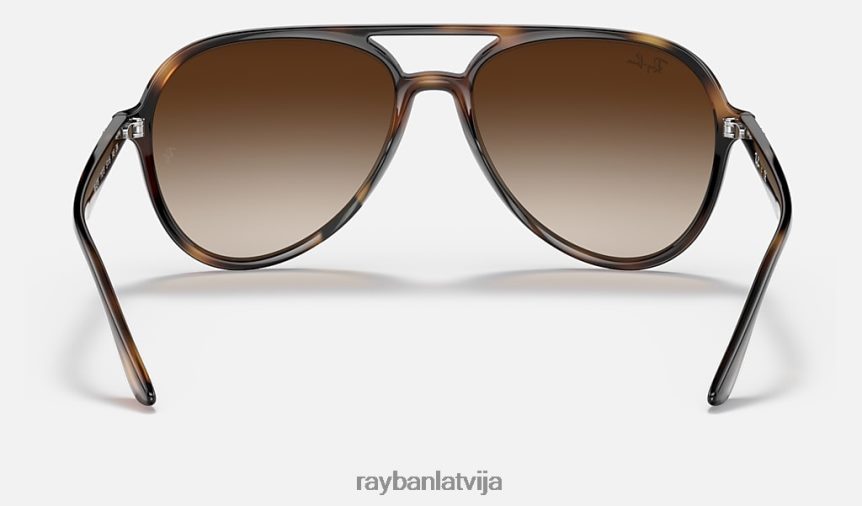 rb4376 pulēta havana/brūns F0L86X187 vīriešiem Ray-Ban saulesbrilles