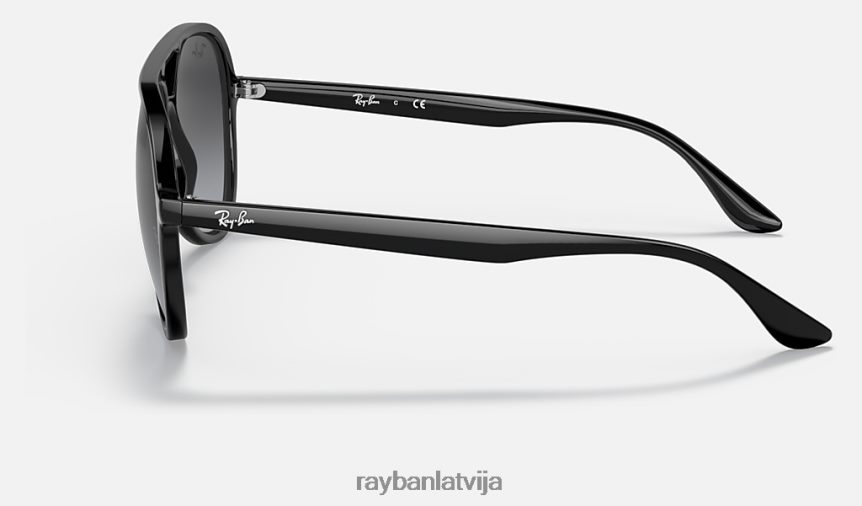 rb4376 pulēta melna/pelēka F0L86X183 vīriešiem Ray-Ban saulesbrilles