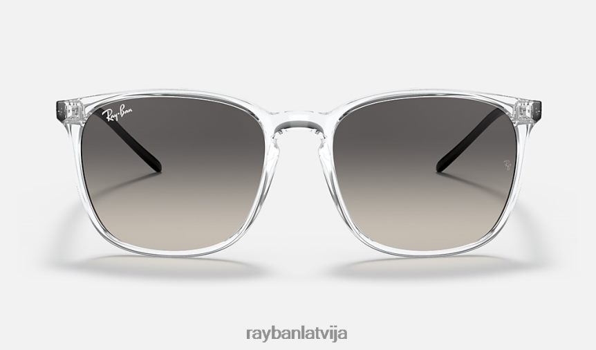 rb4387 pulēta caurspīdīga/pelēka F0L86X731 vīriešiem Ray-Ban saulesbrilles