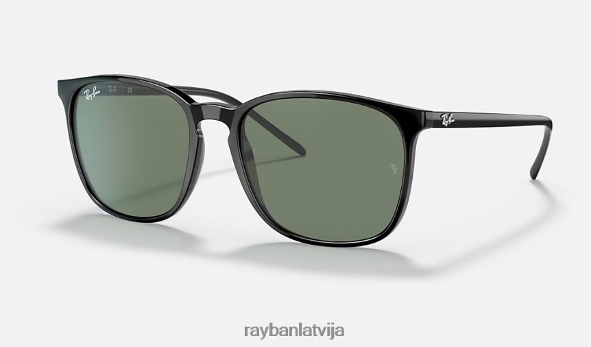 rb4387 pulēta melna/zaļa F0L86X727 vīriešiem Ray-Ban saulesbrilles