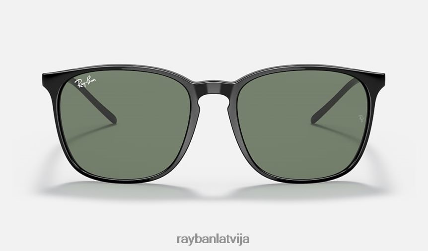 rb4387 pulēta melna/zaļa F0L86X727 vīriešiem Ray-Ban saulesbrilles