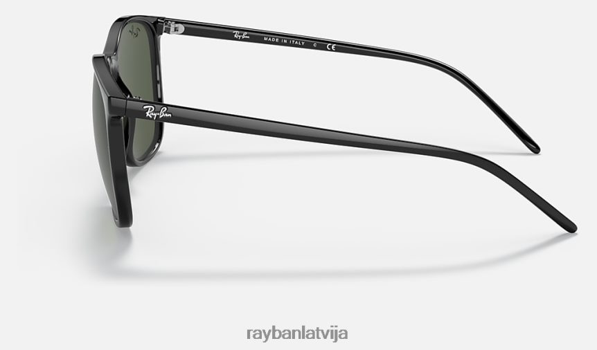 rb4387 pulēta melna/zaļa F0L86X728 vīriešiem Ray-Ban saulesbrilles