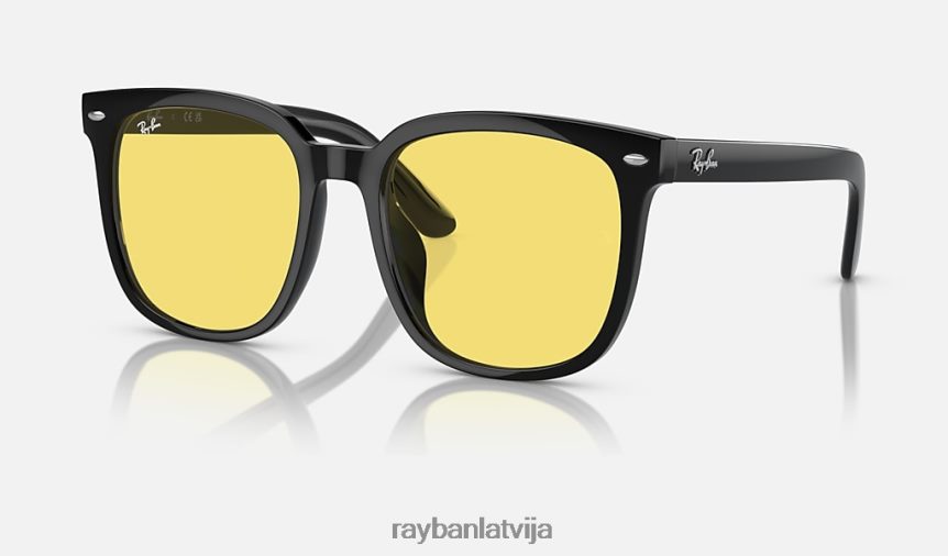rb4401d mazgātas lēcas pulēta melna/dzeltena F0L86X1080 vīriešiem Ray-Ban saulesbrilles