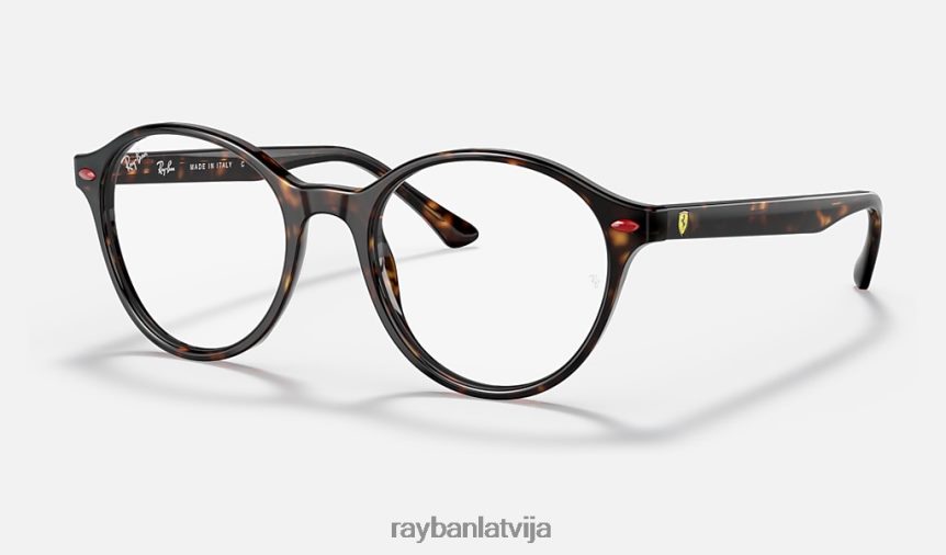 rb5404m scuderia ferrari kolekcija pulēta havana F0L86X2020 vīriešiem Ray-Ban saulesbrilles