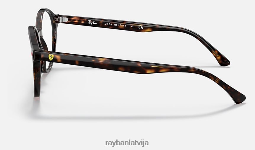 rb5404m scuderia ferrari kolekcija pulēta havana F0L86X2020 vīriešiem Ray-Ban saulesbrilles