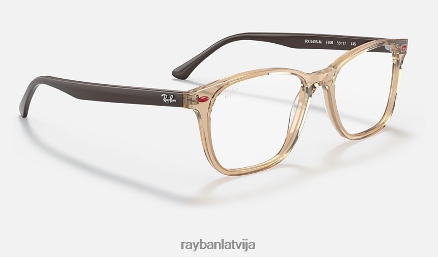 rb5405m scuderia ferrari kolekcija pulēta caurspīdīga brūna F0L86X1939 vīriešiem Ray-Ban saulesbrilles