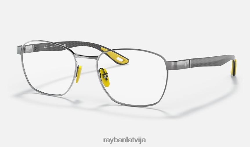 rb6480m scuderia ferrari kolekcija pulēts ieroču metāls F0L86X2026 vīriešiem Ray-Ban saulesbrilles