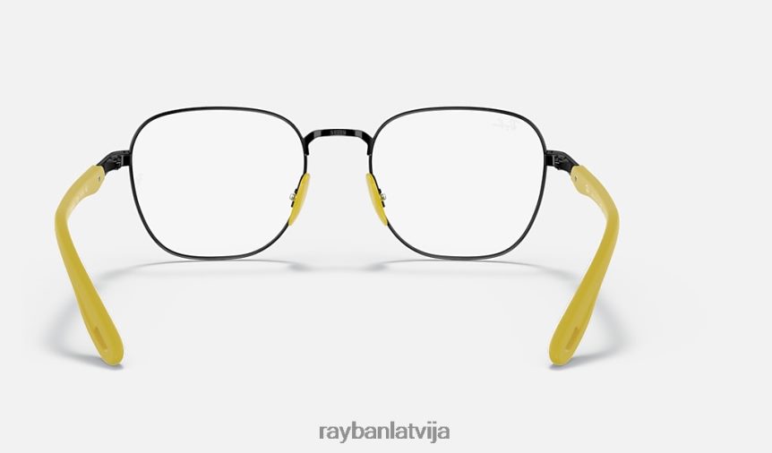 rb6484m scuderia ferrari kolekcija pulēta melna F0L86X2111 vīriešiem Ray-Ban saulesbrilles
