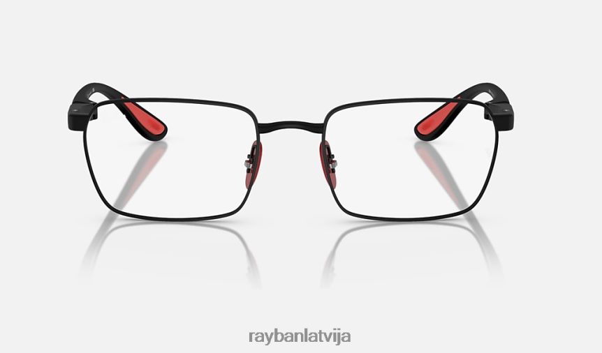 rb6507m optikas scuderia ferrari kolekcija pulēta melna F0L86X2035 vīriešiem Ray-Ban saulesbrilles