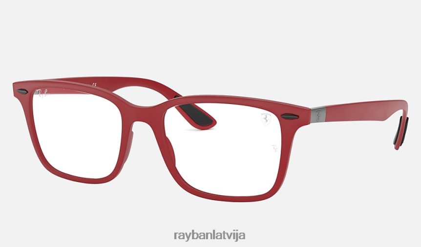 rb7144m scuderia ferrari kolekcija matēts sarkans F0L86X2382 vīriešiem Ray-Ban saulesbrilles