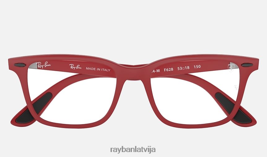rb7144m scuderia ferrari kolekcija matēts sarkans F0L86X2382 vīriešiem Ray-Ban saulesbrilles