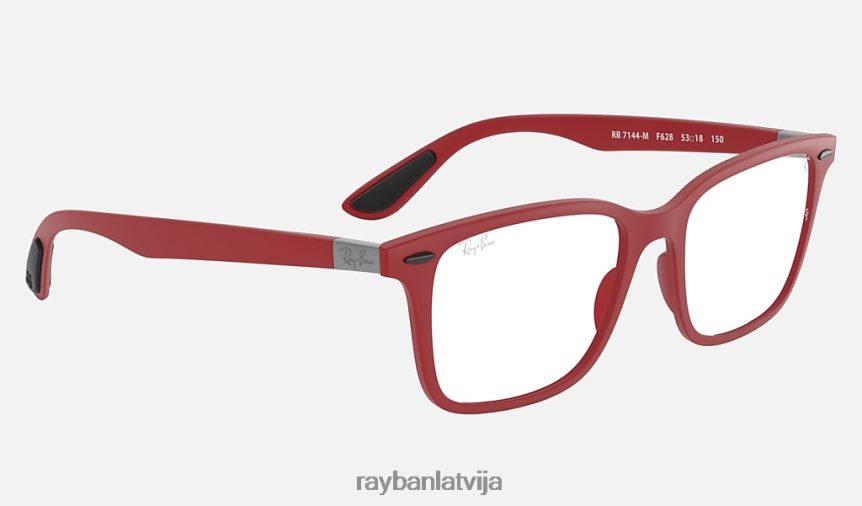 rb7144m scuderia ferrari kolekcija matēts sarkans F0L86X2382 vīriešiem Ray-Ban saulesbrilles