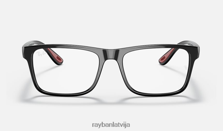 rb7205m scuderia ferrari kolekcija pulēta melna F0L86X2099 vīriešiem Ray-Ban saulesbrilles