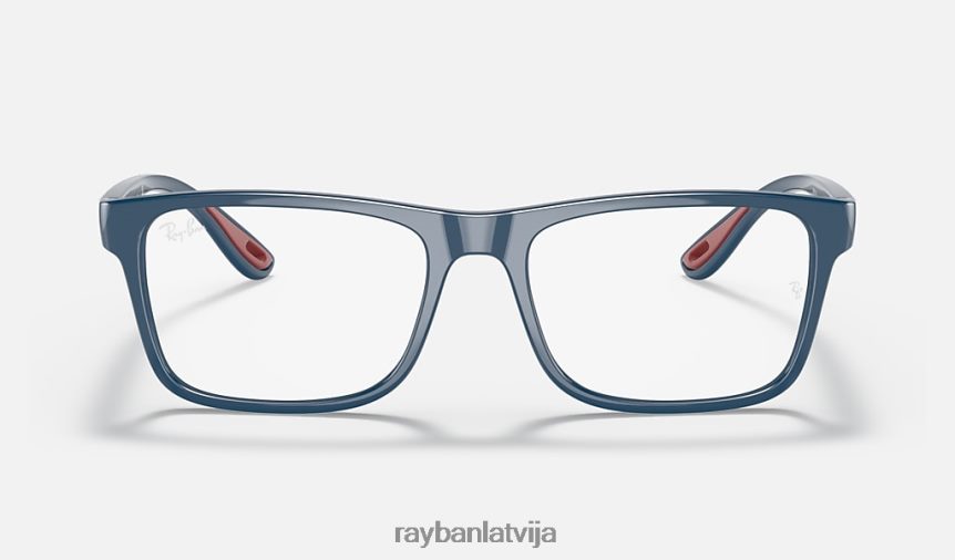 rb7205m scuderia ferrari kolekcija pulēta zila vallarta F0L86X2102 vīriešiem Ray-Ban saulesbrilles