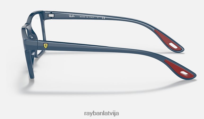 rb7205m scuderia ferrari kolekcija pulēta zila vallarta F0L86X2102 vīriešiem Ray-Ban saulesbrilles